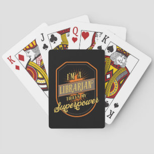 Baraja De Cartas Bibliotecario