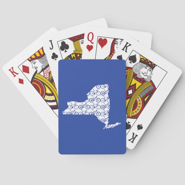 Baraja De Cartas Bici de Nueva York (Reverso)