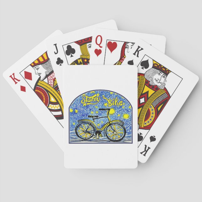 Baraja De Cartas Bici Estrellada (Reverso)