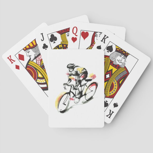 Baraja De Cartas Bicicleta de carretera (Reverso)