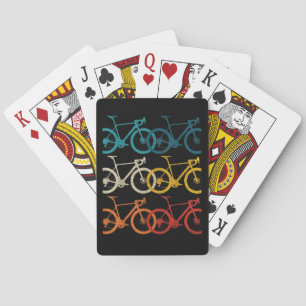 Baraja De Cartas Bicicleta Vintage Ciclismo Ruta Bicicleta Carreras