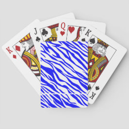 Baraja De Cartas Bicicleta x cubierta sin bordes azul/blanco Katzsu