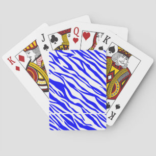 Baraja De Cartas Bicicleta x cubierta sin bordes azul/blanco Katzsu