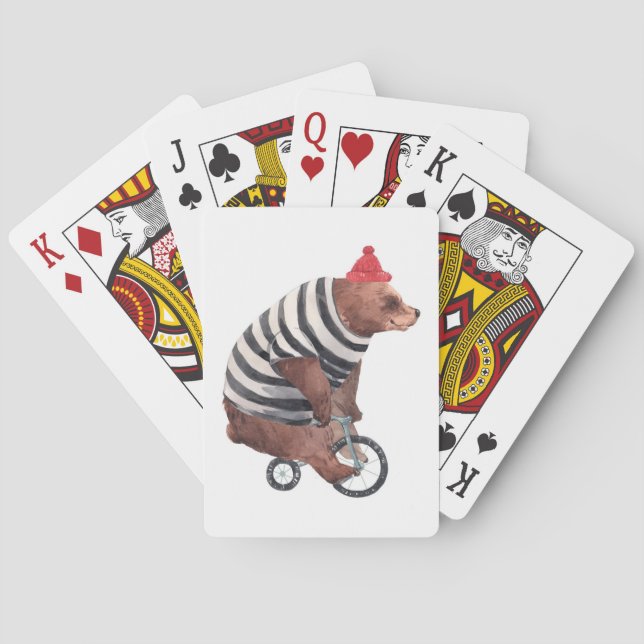 Baraja De Cartas Bicycle Fun Bear (Reverso)