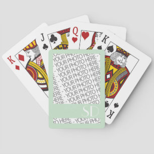 Baraja De Cartas Bicycle Playing Cards, Photo & Monogram Template