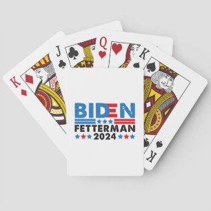 Baraja De Cartas Biden Fetterman 2024