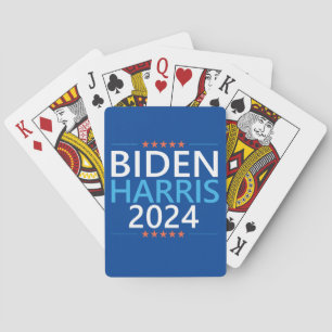 Baraja De Cartas Biden Harris 2024 para Presidente Elección EEUU