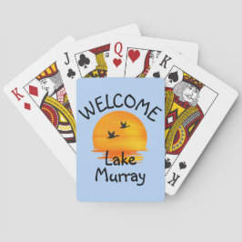 Baraja De Cartas Bienvenido al lago
