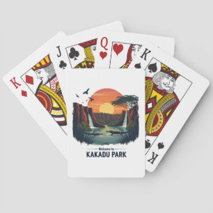 Baraja De Cartas Bienvenidos al Parque Nacional Australiano de Kaka