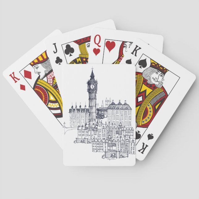 Baraja De Cartas Big Ben (Reverso)