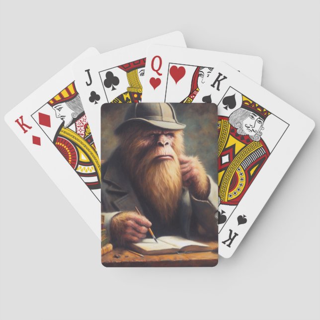 Baraja De Cartas Bigfoot Sherlock Holmes (Reverso)