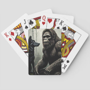 Baraja De Cartas Bigfoot y Wolf