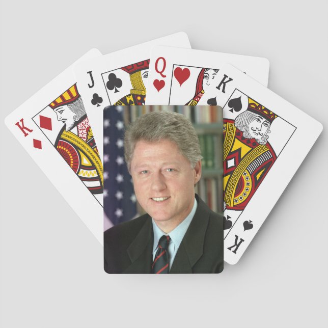 Baraja De Cartas Bill Clinton (Reverso)