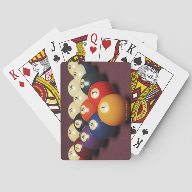 Baraja De Cartas Billares (Reverso)