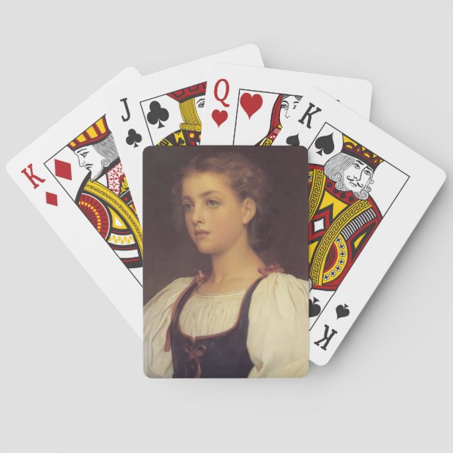 Baraja De Cartas Biondina (de Frederic Leighton) (Reverso)