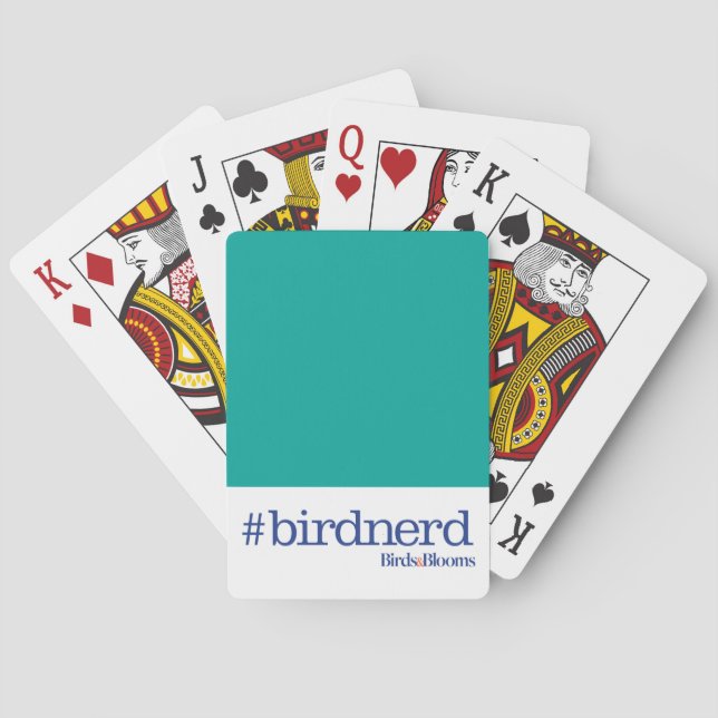 Baraja De Cartas #birdnerd (Reverso)
