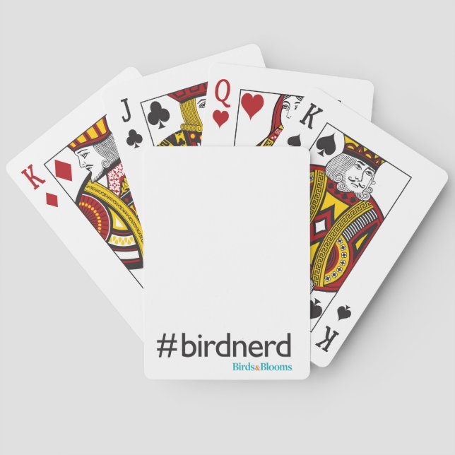 Baraja De Cartas #BirdNerd (Reverso)