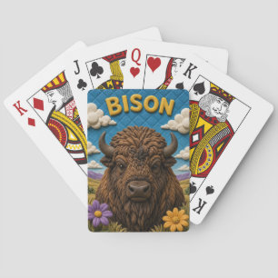 Baraja De Cartas Bison Clay Pradera Moderno KlayKoo