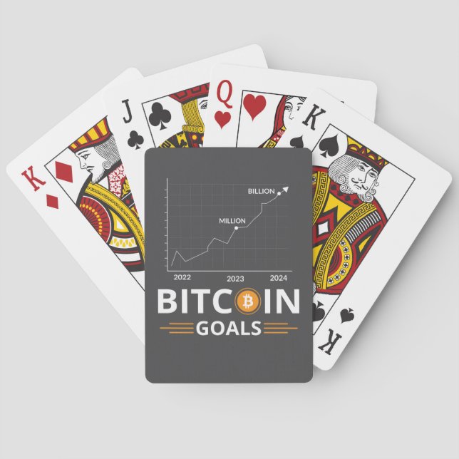Baraja De Cartas Bitcoin Goals Chart Cryptocurrency Growth (Reverso)