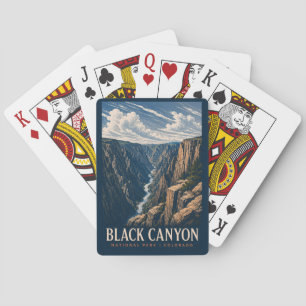 Baraja De Cartas Black Canyon del Parque Nacional Gunnison Modern