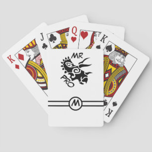 Baraja De Cartas Black Mister Pro Triceratops