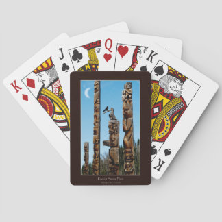 Baraja De Cartas Black Raven & Totem Pole Haida Pack