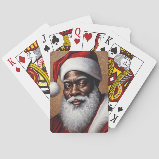 Baraja De Cartas Black Santa Playing Cards | Poker, Spades Cards (Reverso)