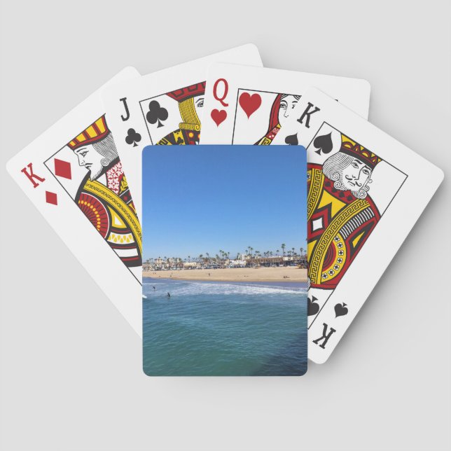Baraja De Cartas Blackies, Newport Beach, California (Reverso)