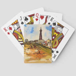 Baraja De Cartas Blackpool Seaside Lancashire