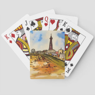 Baraja De Cartas Blackpool Seaside Lancashire