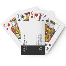 blanco/negro profesional (monogramado)