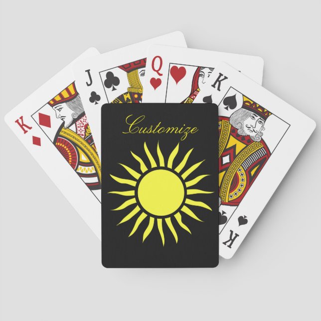 Baraja De Cartas Blazing Sun Thunder_Cove (Reverso)