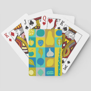 Baraja De Cartas Bloques de vegetación I