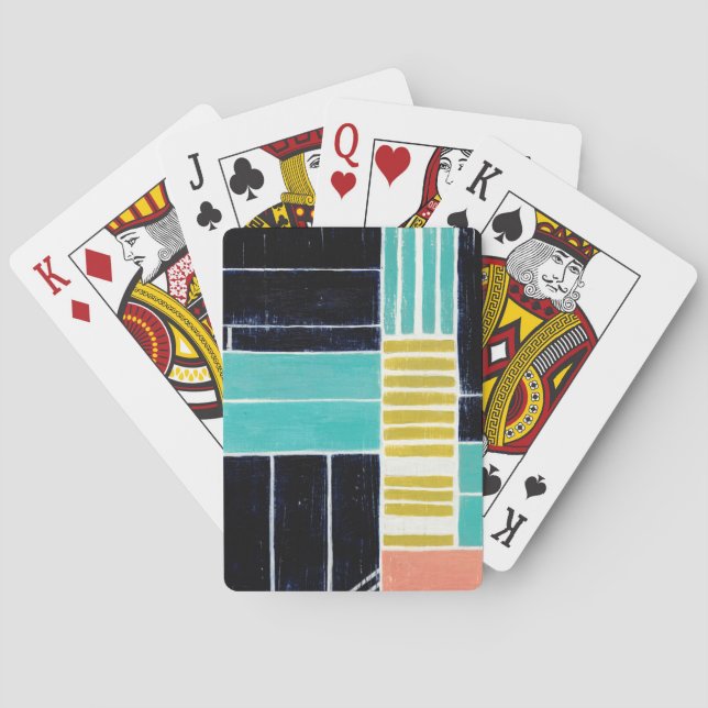 Baraja De Cartas Bloques geométricos (Reverso)
