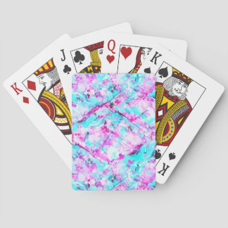 Baraja De Cartas Blossom rubio Un diseño de luz colorida