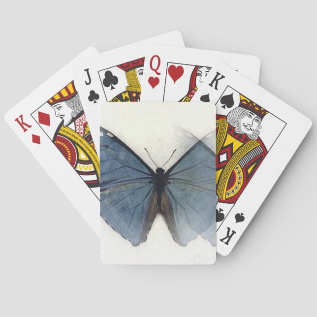 Baraja De Cartas Blue Butterfly (Reverso)
