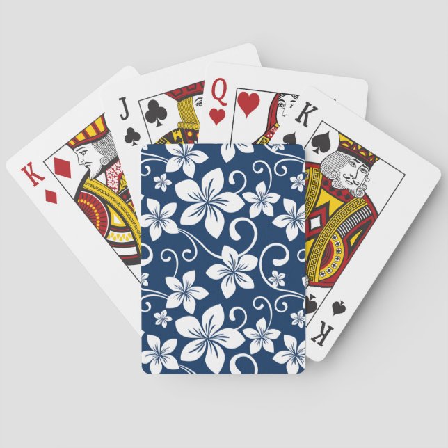 BARAJA DE CARTAS BLUE HAWAII (NAVY BLUE) (Reverso)