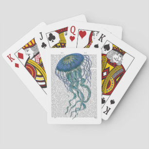 Baraja De Cartas Blue Jellyfish