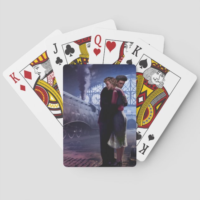 Baraja De Cartas Blue Train (Reverso)