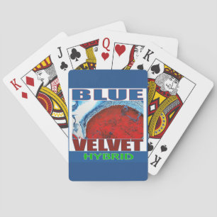 BARAJA DE CARTAS BLUE VELVET HYBRID
