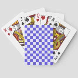 Baraja De Cartas Blueberry cream checkered pattern