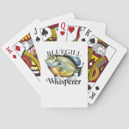 Baraja De Cartas Bluegill Whisperer