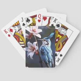 Baraja De Cartas Bluejay y Flores