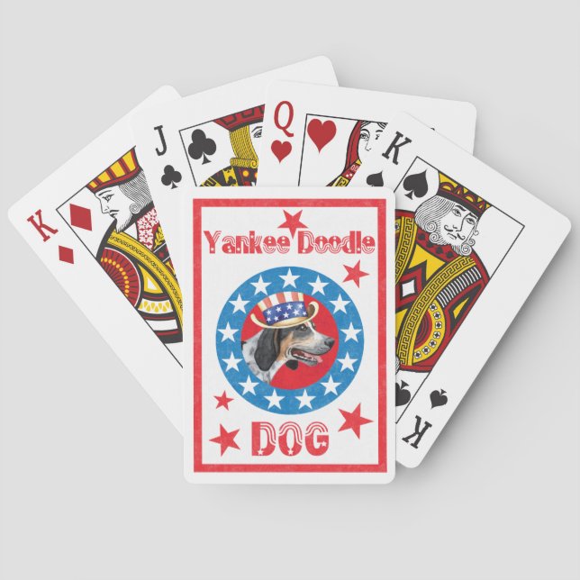 Baraja De Cartas Bluetick patriótico (Reverso)