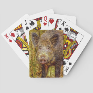 Baraja De Cartas Boar salvaje