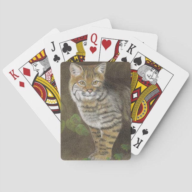 Baraja De Cartas Bobcat (Reverso)