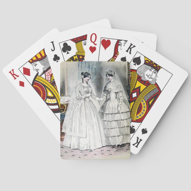 Baraja De Cartas Boda antiguo (Reverso)