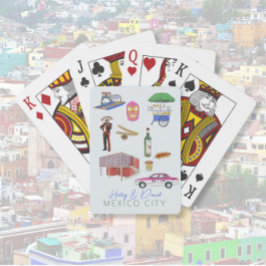 Baraja De Cartas Boda de la Ciudad de México