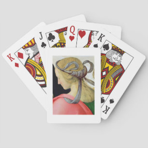 Baraja De Cartas Boda de la Virgen, detalle que muestra uno de