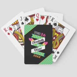 Baraja De Cartas Boda de los años 80